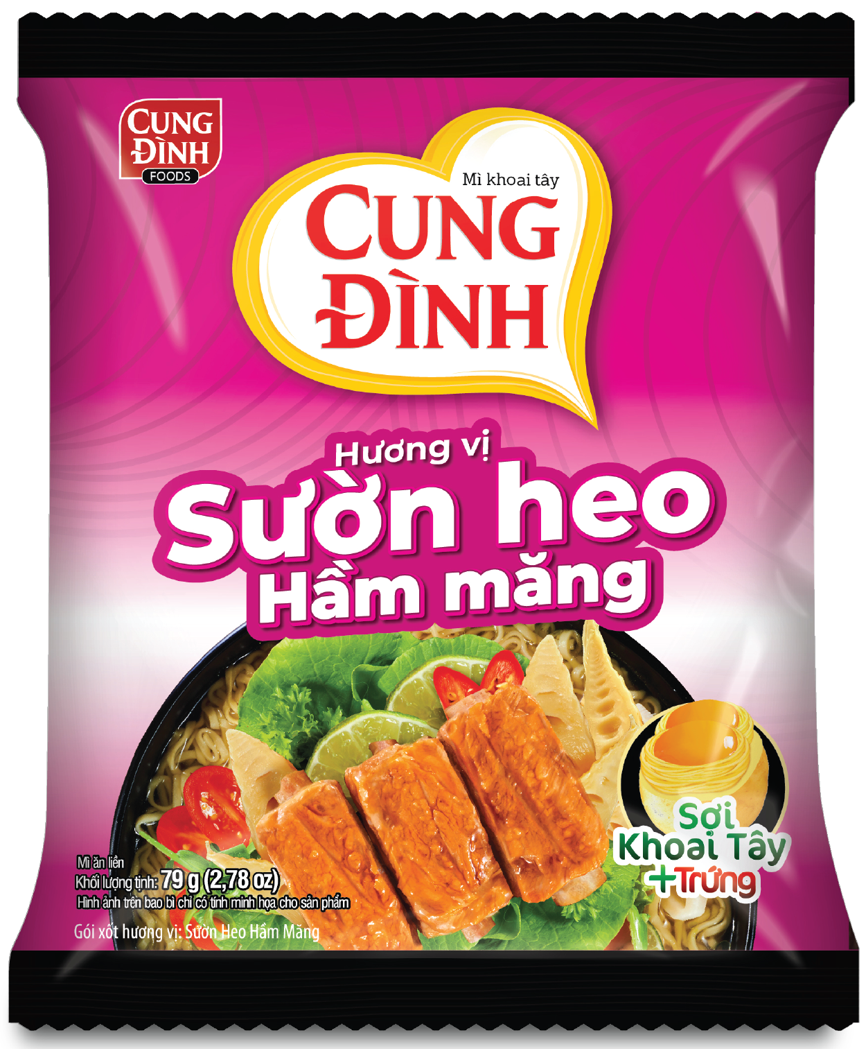 Vị Sườn Heo Hầm Măng