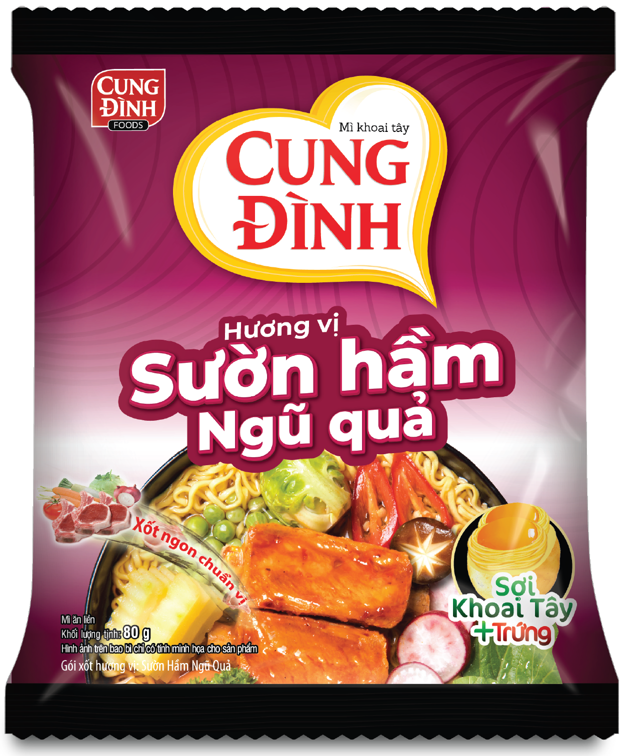 Vị Sườn Hầm Ngũ Quả